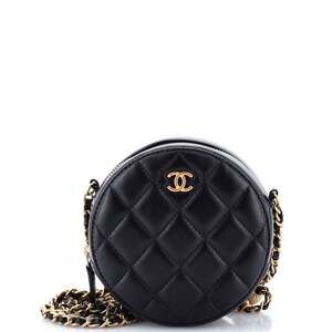 Chanel Pearl Crush Round Clutch With #229893C28B